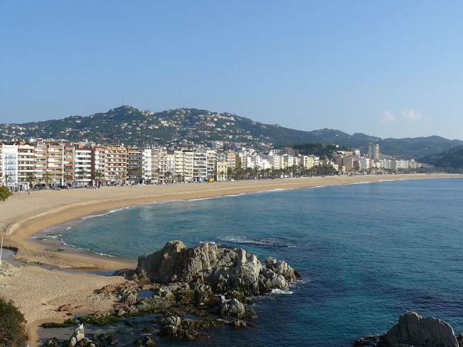 Lloret de Mar Plajı (Girona)