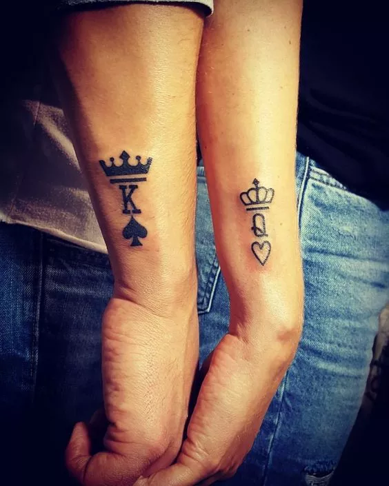 Crowns Tattoos With Different Designs